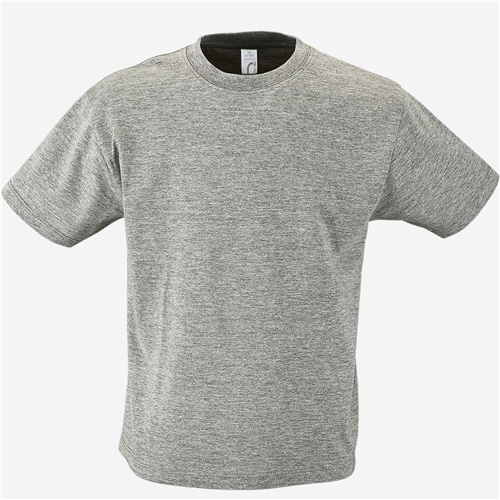 Tee-shirt manches courtes enfant Sol'S - Jersey 150 Gris Chine 