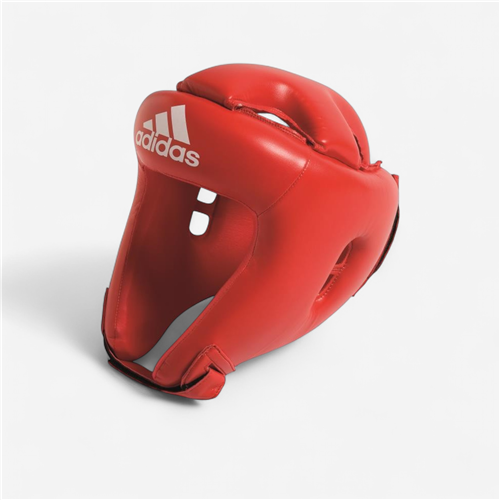 Casque de boxe Adidas - Ouvert rouge