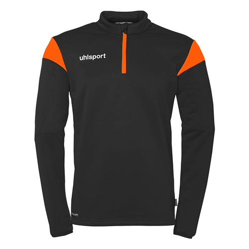 TOP UHLSPORT SQUAD27 1/4 JR NOIR/ORANGE