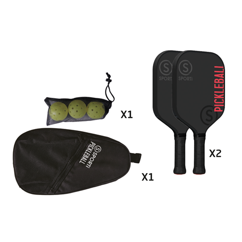 KIT PICKLEBALL FIBRE DE VERRE - OUTDOOR