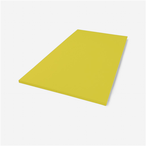 Tatami judo 200x100x4 cm  - Vinyle antidérapant jaune 
