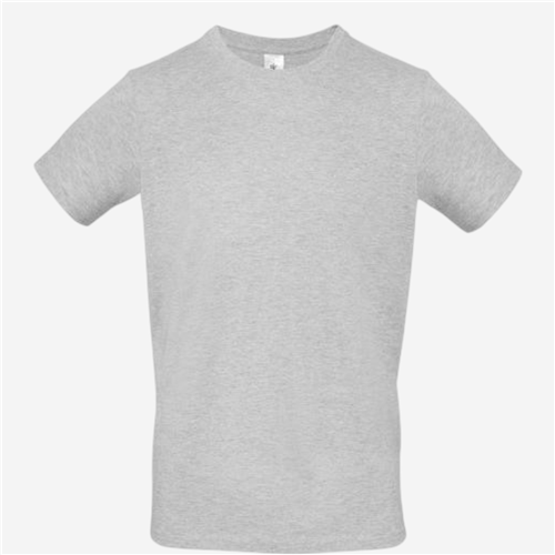 Tee shirt manches courtes mixte B&amp;C - 150 Gris Clair 