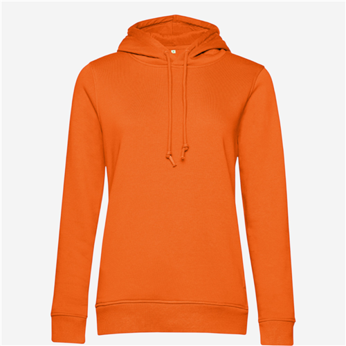 Sweat à capuche femme B&C - Organic Orange