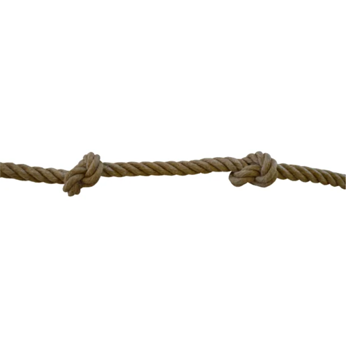 CORDE A GRIMPER CHANVRE NOEUD 5MX22MM