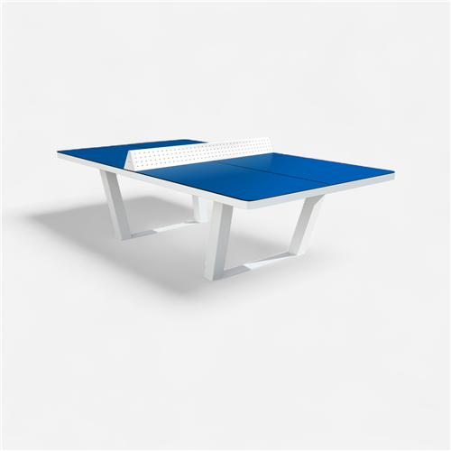 Table de tennis de table Balia - Garden Securi Bleu Outre Mer Blanc bleu