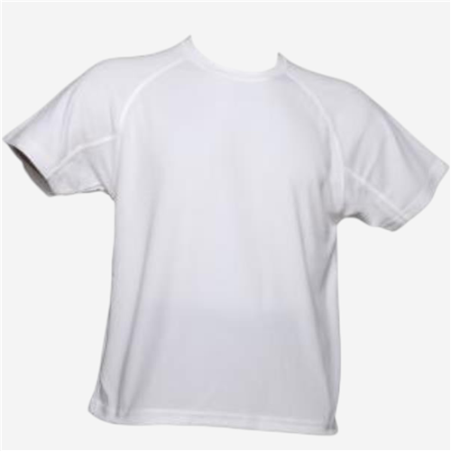 Tee shirt manches courtes homme Acqua Royal - Respirant Blanc 