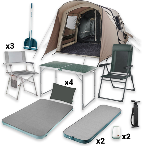 Kit camping Light 4 personnes