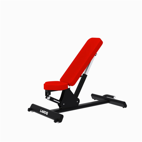 BANC DE MUSCULATION REGLABLE ROUGE