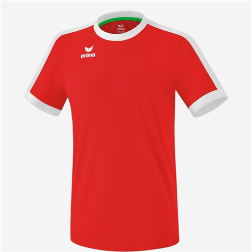 Maillot manches courtes football Erima Adulte - Retro Star rouge