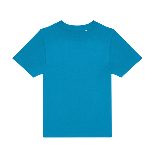 Tee shirt manches courtes B&c coton Enfant - E150 bleu atoll