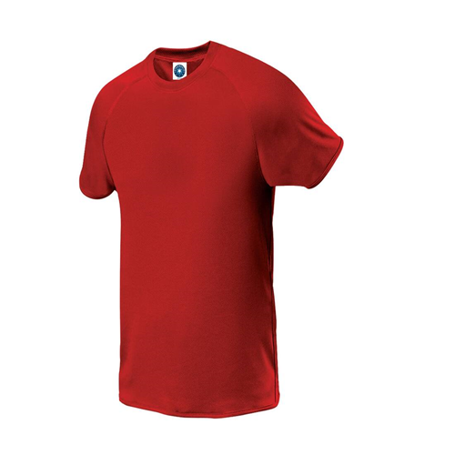 T shirt personnalisable polyester rouge