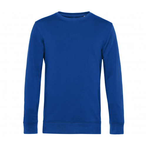 SWEAT COL ROND ORGANIQUE HOMME BLEU ROY