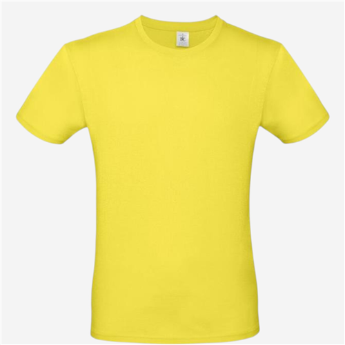 Tee shirt manches courtes enfant B&C - 150 Jaune 