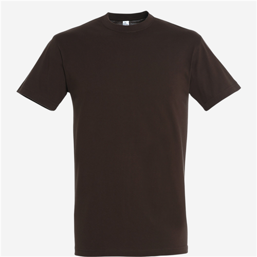 Tee-shirt manches courtes mixte Sol'S - Jersey 150 Chocolat 
