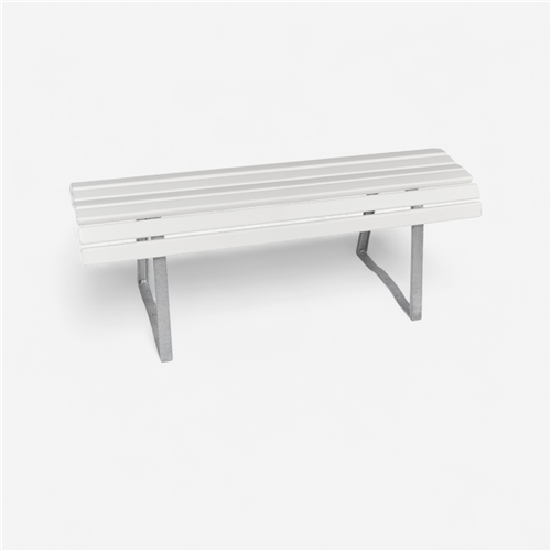 Banc tennis Vw - Banc 1M20 Blanc Sans Dossier 