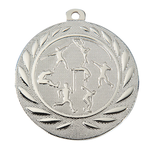 MEDAILLE ATHLETISME ARGENT 50 MM