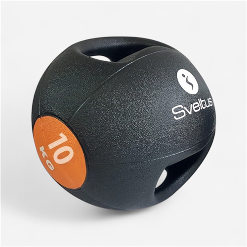 Médecine Ball avec poignées 10 Kg Sveltus
