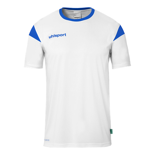 MAILLOT UHLSPORT SQUAD27 JR BLANC/AZUR