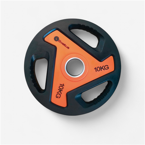 Disque olympique poignées 50 Mm 10 Kg Sveltus