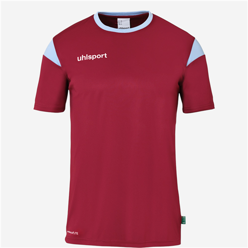 Maillot manches courtes football Uhlsport Adulte - Squad27 Bordeaux/Ciel 