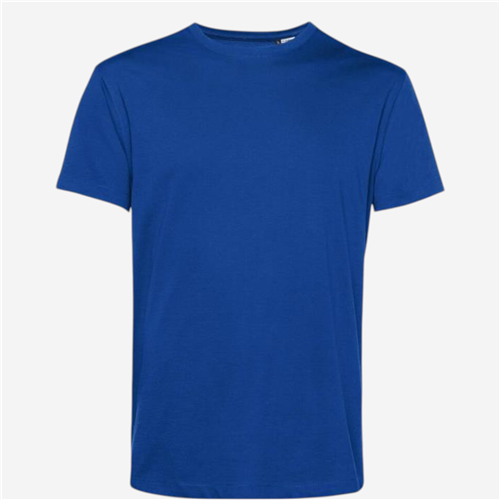 Tee shirt manches courtes B&C - Coton Organic Bleu 