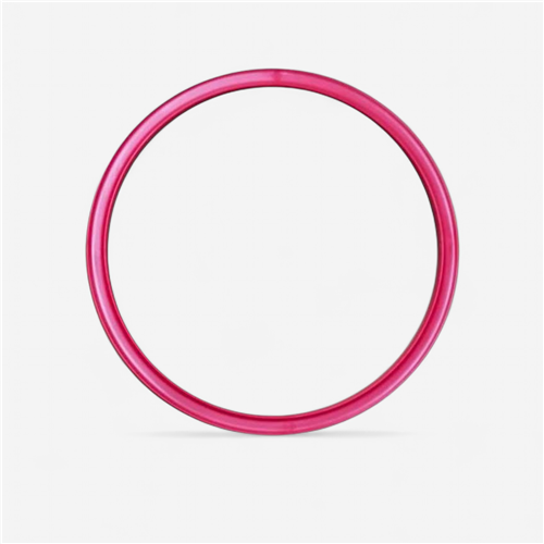 Cerceau plat  50 cm - rouge