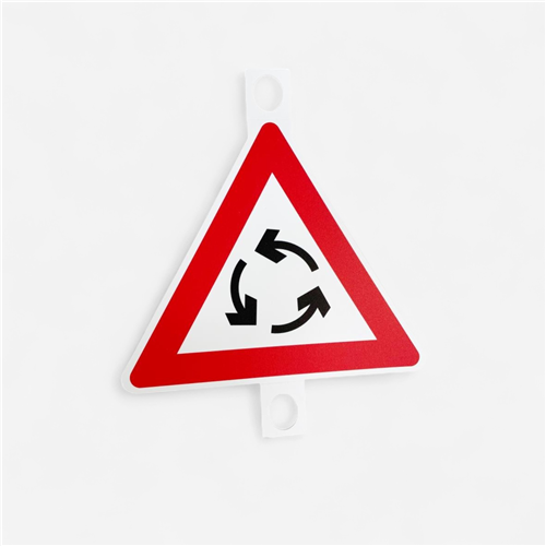 Panneau signalisation - "Carrefour à sens giratoire"