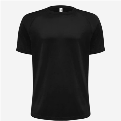 Maillot manches courtes Homme JHK Textile - Polyester Noir 