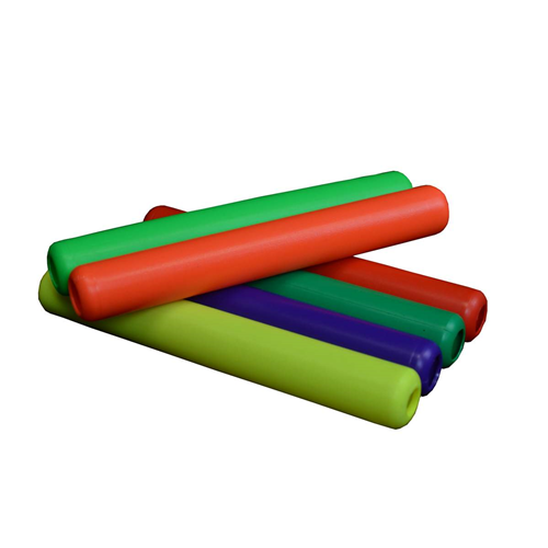 Bâton de relais pvc - Lot de 6 bâtons multicolore