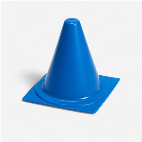 Cône économique 18 cm - Bleu