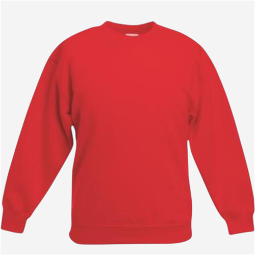Sweat Shirt enfant Fruit Of The Loom - Rouge