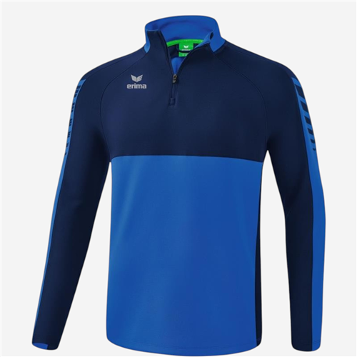 Sweat Shirt Erima - 1/2 Zip Roy/Navy
