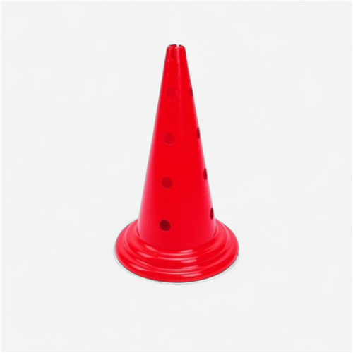 Cône fendu 16 trous 50 cm - Rouge