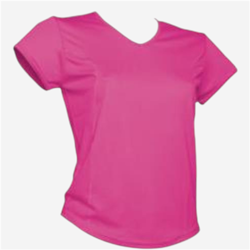 Tee shirt manches courtes femme Acqua Royal - Respirant Rose Fuchsia 