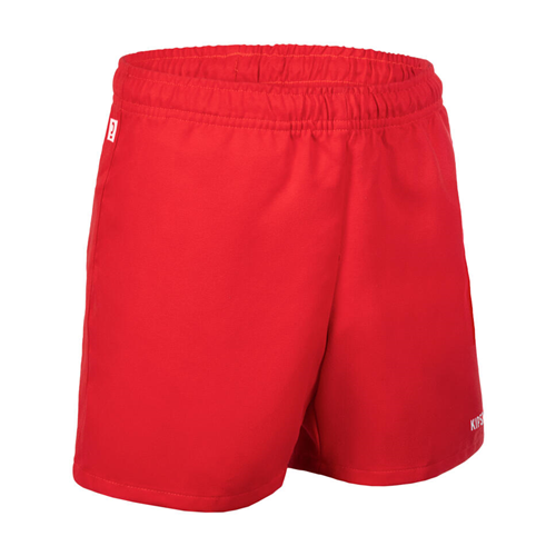 SHORT R100 UNI JUNIOR ROUGE PERSO