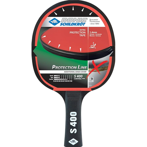 Raquette Tennis de table Protection Line S400 - Donic Schildkröt