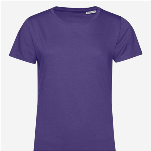 Tee shirt manches courtes femme B&C - Coton Organic Mauve 