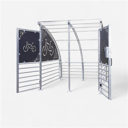 Abri de rangement vélos sécurisé Mottez - 6 vélos 