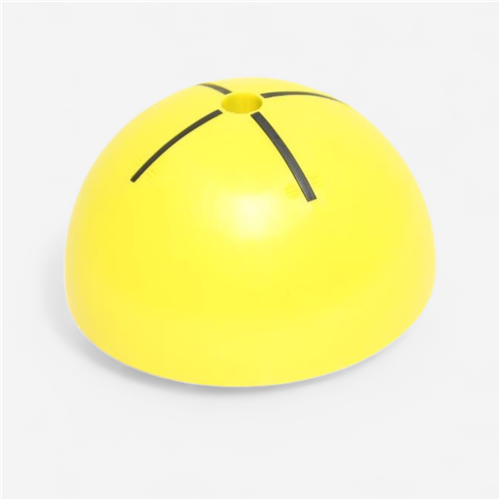 Socle jalon lesté 1,6 kg - Jaune