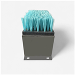 Brosse à Chaussures Longue Poignée Ergonomique - Poils Souples Pour Nettoyer Semelles, Baskets, Tapis - Design ABS, Facile à Tenir