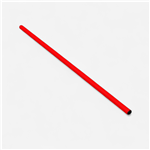 Jalon pvc 160 cm - Rouge