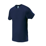 T shirt personnalisable polyester bleu marine