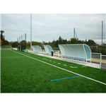 Abri de touche Metaluplas 1 m - Protection Polycarbonate 