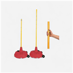 Poteau base jumbo Megaform - Jaune