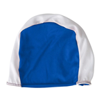 bonnet de bain enfant jusque 6 ans polyester bleu / blanc