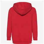 Sweat à capuche rouge avec patch tigre Garçon
