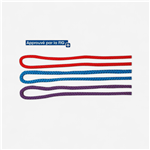 Corde grs Tremblay 3 m - Lot 5 cordes multicolore