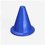Cône extra souple 18 cm - Bleu