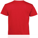 t-shirt coton organic rouge