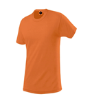 T shirt personnalisable polyester orange fluo